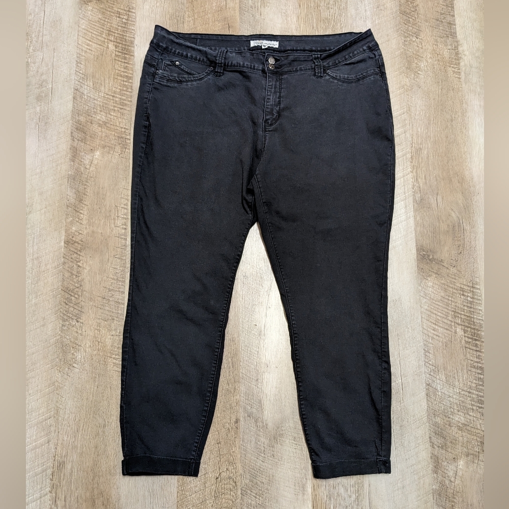 Royalty for me Wanna Betta Butt Black Skinny Jeans